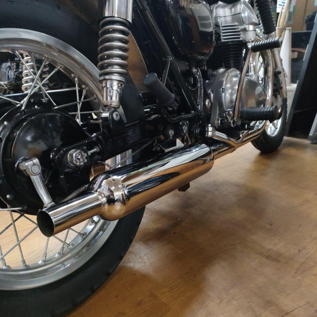 W650 マフラー POSH W1 タイプ フルエキ