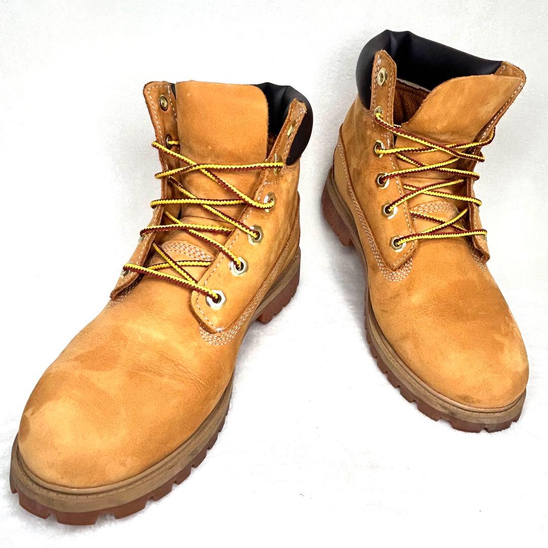 【ティンバーランド】 イエローブーツ 6インチ 24.5 ヌバック
