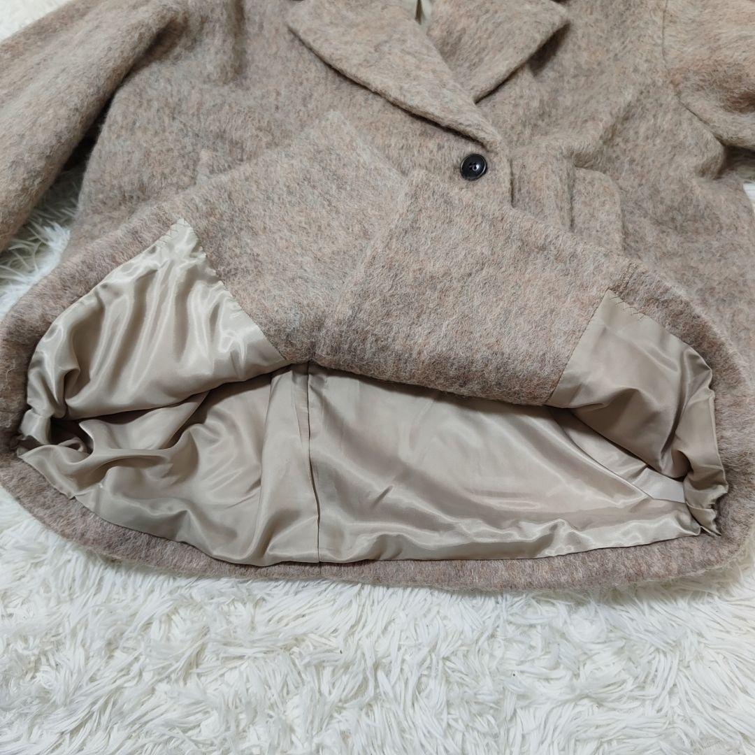 ジャケット・アウター 24AW MANOF SHAGGY COCOON COAT