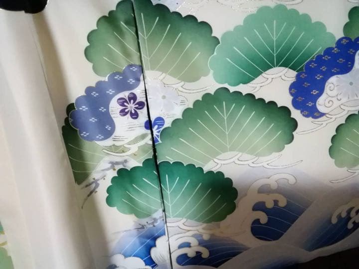 男の子用・3歳七五三・お宮参り向け・表側正絹・お祝い着です。