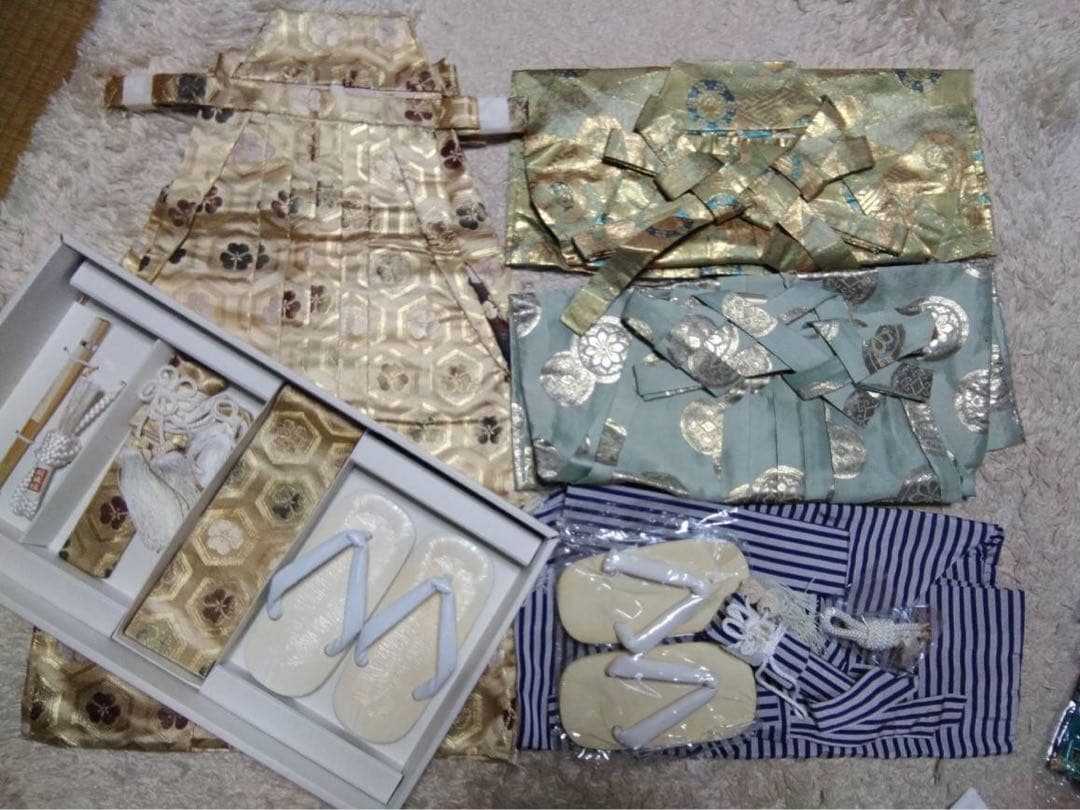 男の子用・3歳七五三・お宮参り向け・表側正絹・お祝い着です。