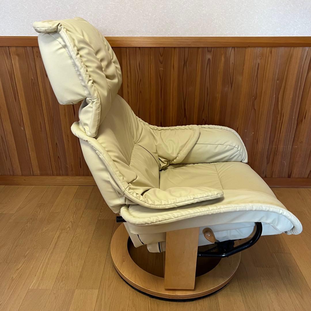 【地域限定送料込み】関家具　手動リクライニングチェア