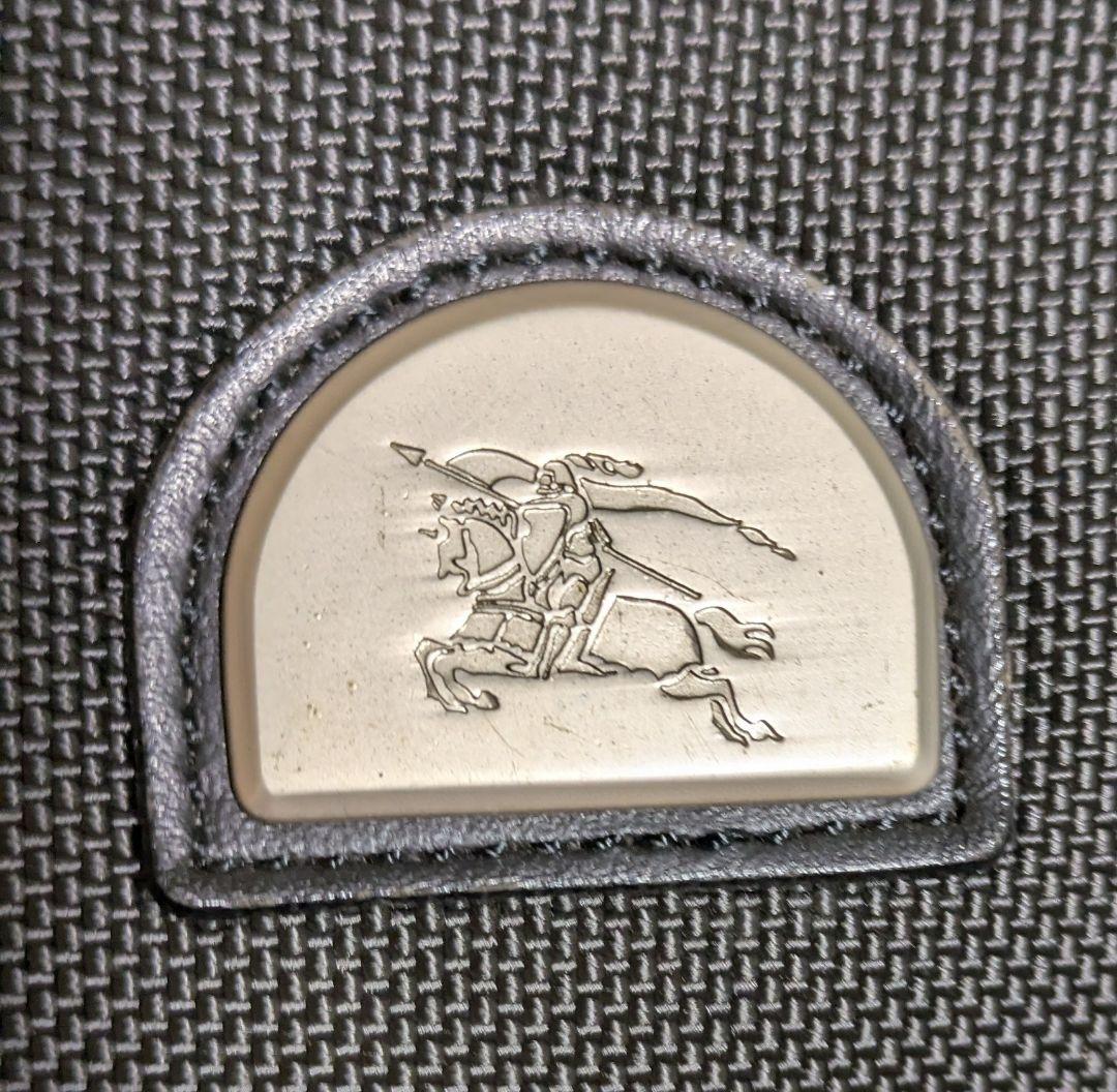 【レア】BURBERRY バーバリー ブリーフケース ダークグレー ホースロゴ