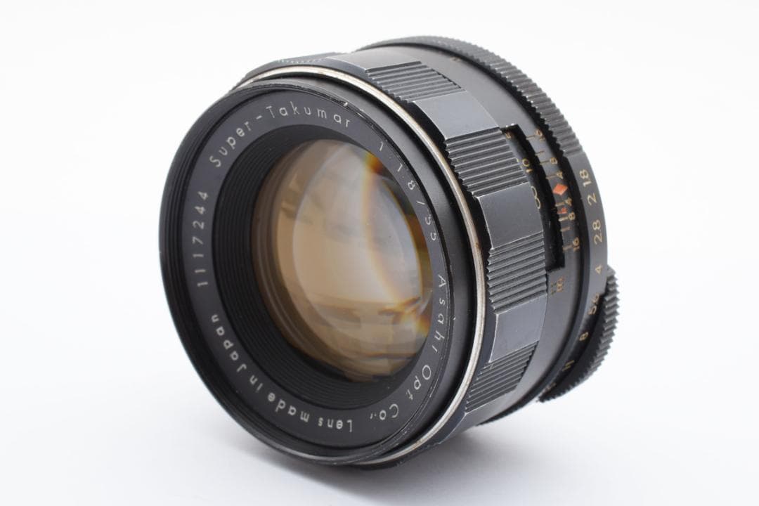 Super Takumar 55mm F1.8 前期型 オールド SO196