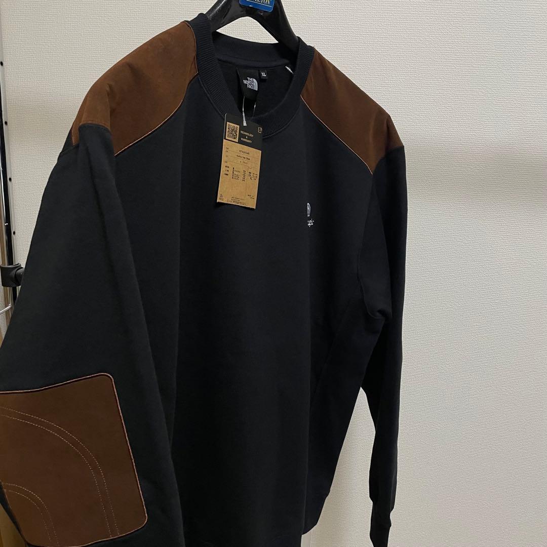 ノースフェイス Backmagic限定 Sweat Crew【XL】ブラック 黒