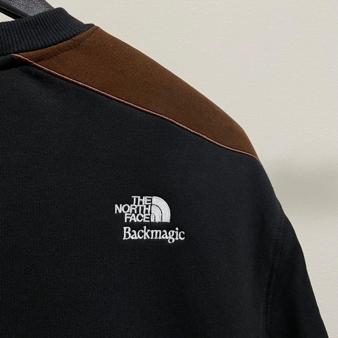 ノースフェイス Backmagic限定 Sweat Crew【XL】ブラック 黒