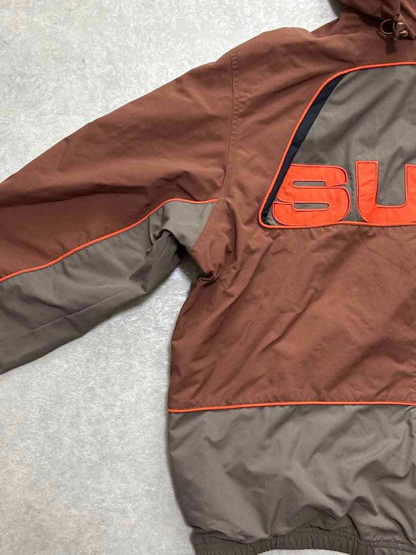 美品 SUPREME S Paneled Track Jacket L