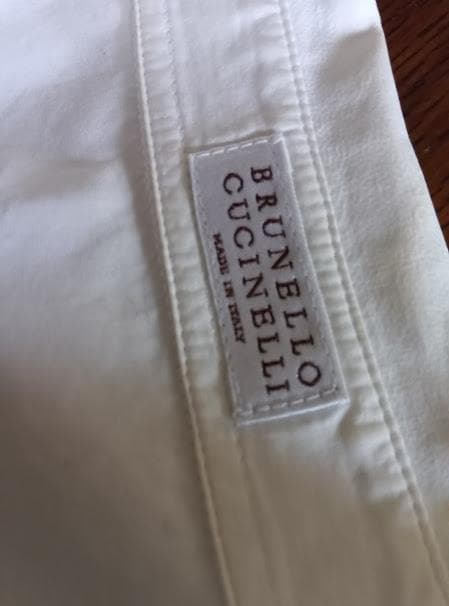 moon/ブルネロクチネリ / ピンタック シャツ ブラウス /