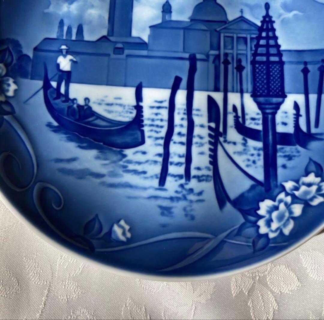 ロイヤルコペンハーゲン　ビングオーグレンダール　イヤープレート1997年ベニス