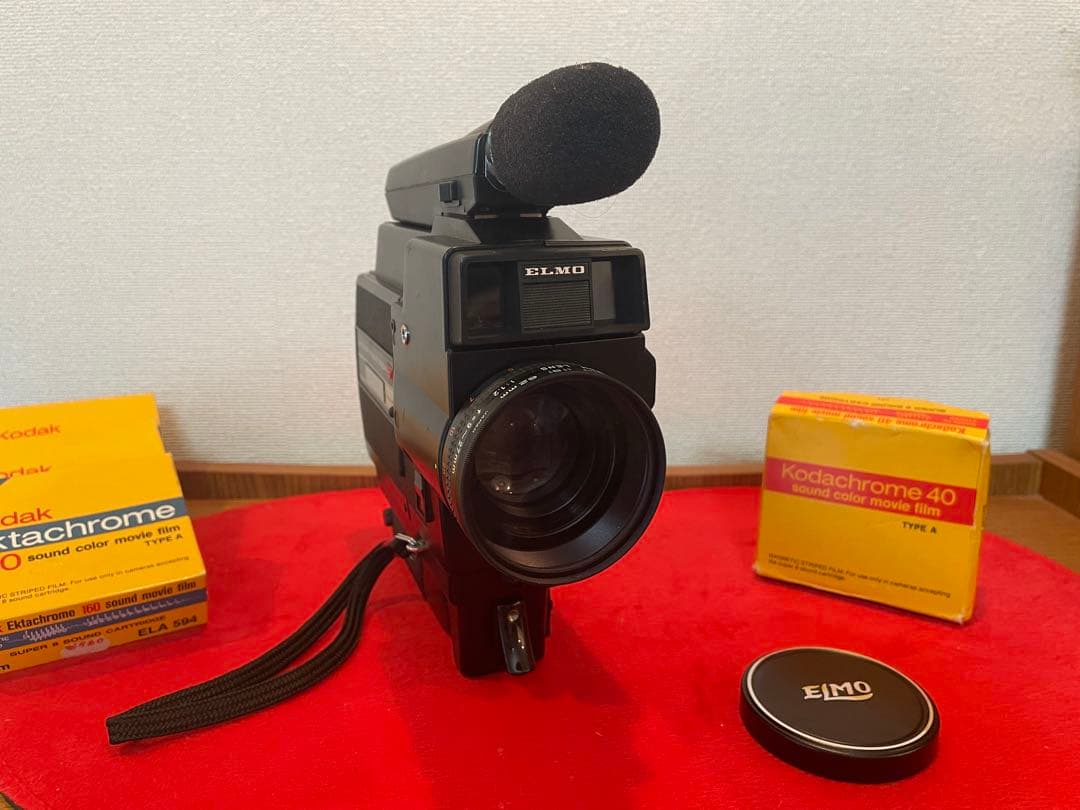 ELMO SUPER 8 SOUND 3000AF 本体 フィルム4本付き