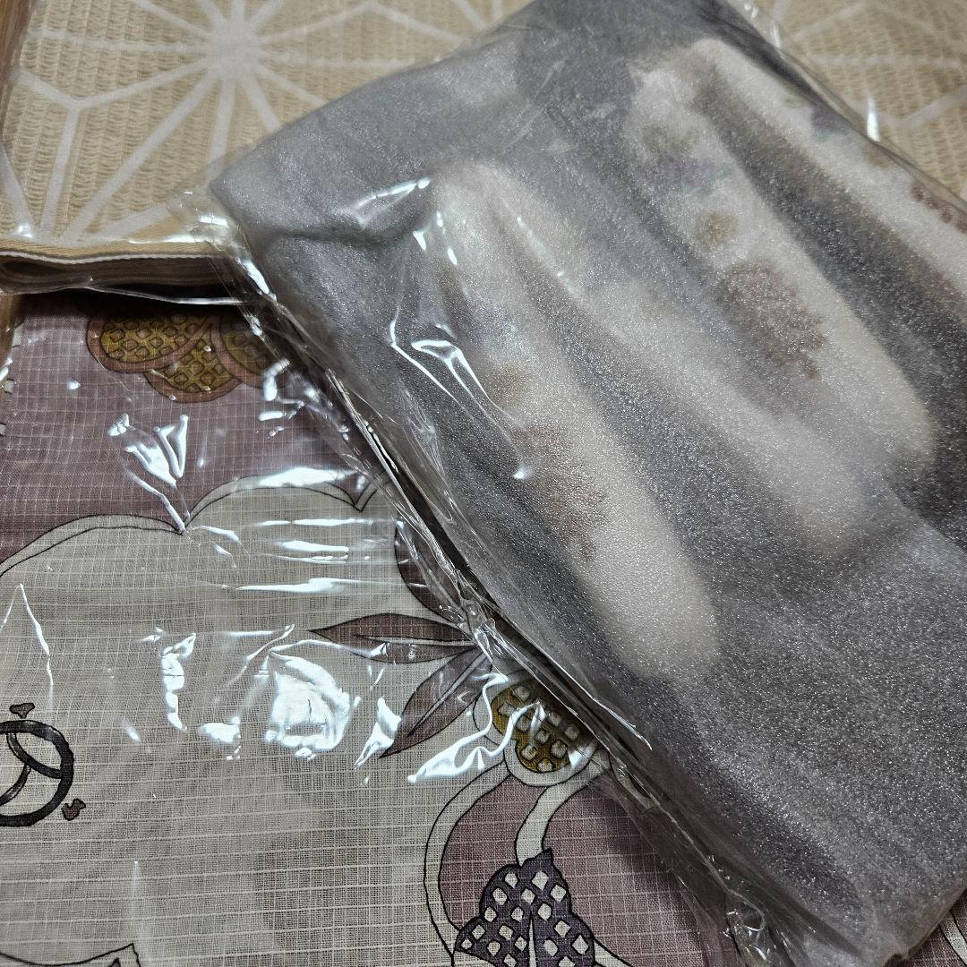 新品 ウタタネ 花柄浴衣・帯・下駄セット フリーサイズ