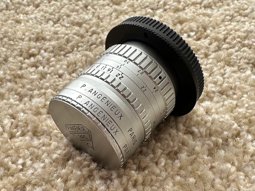 P.Angenieux 25mm f0.95 マイクロフォーサーズマウント改造