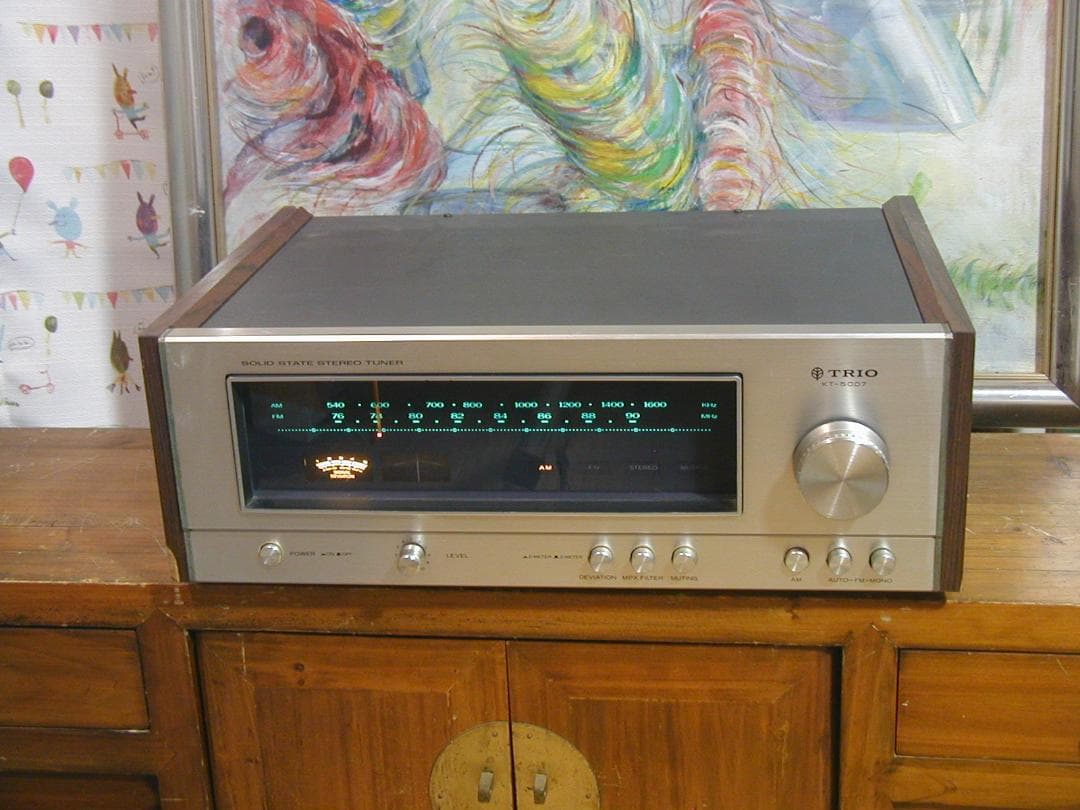 ★TRIO KT-5007 FM/AMチューナー。トリオ　ケンウッド