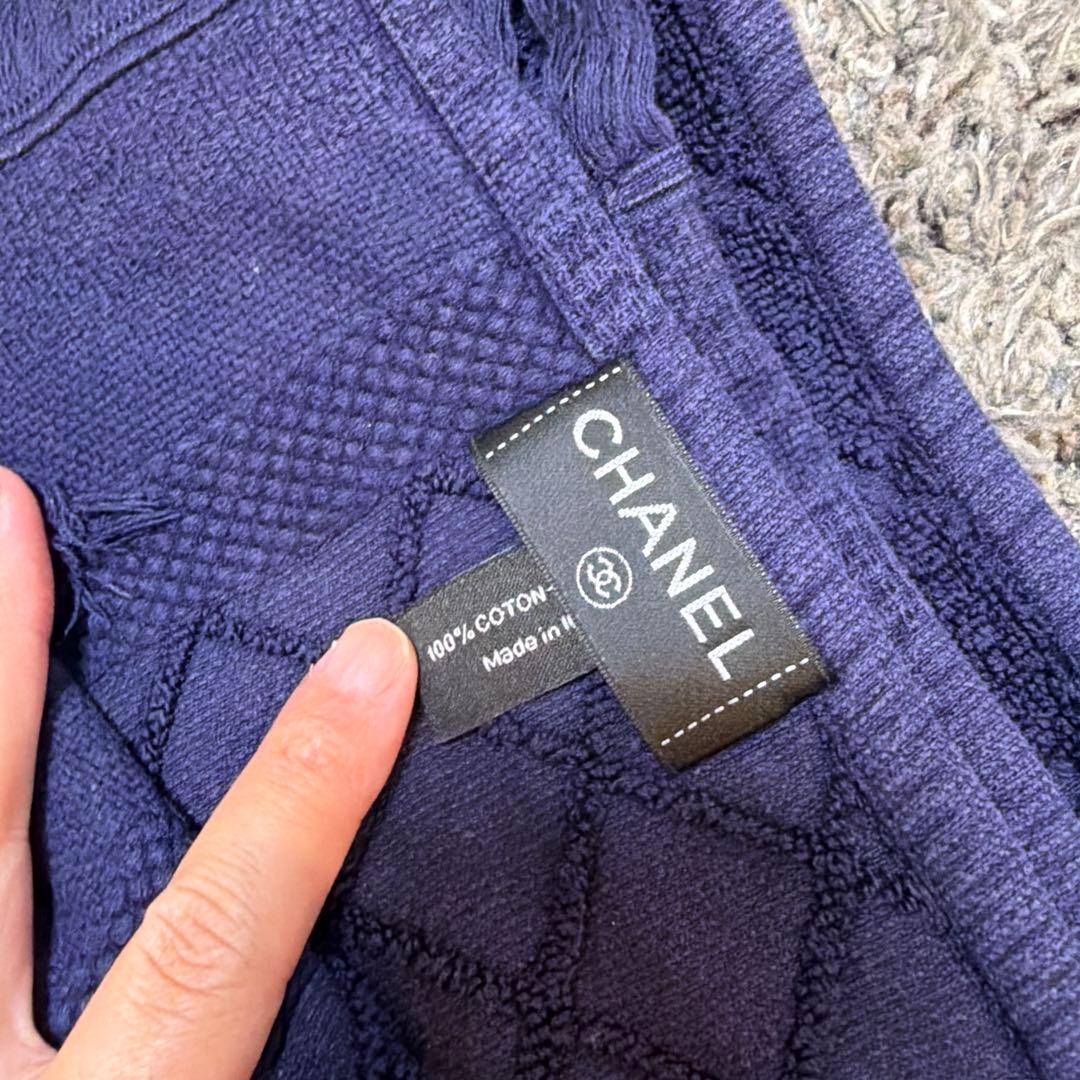 CHANEL ブランケット　100%コットン