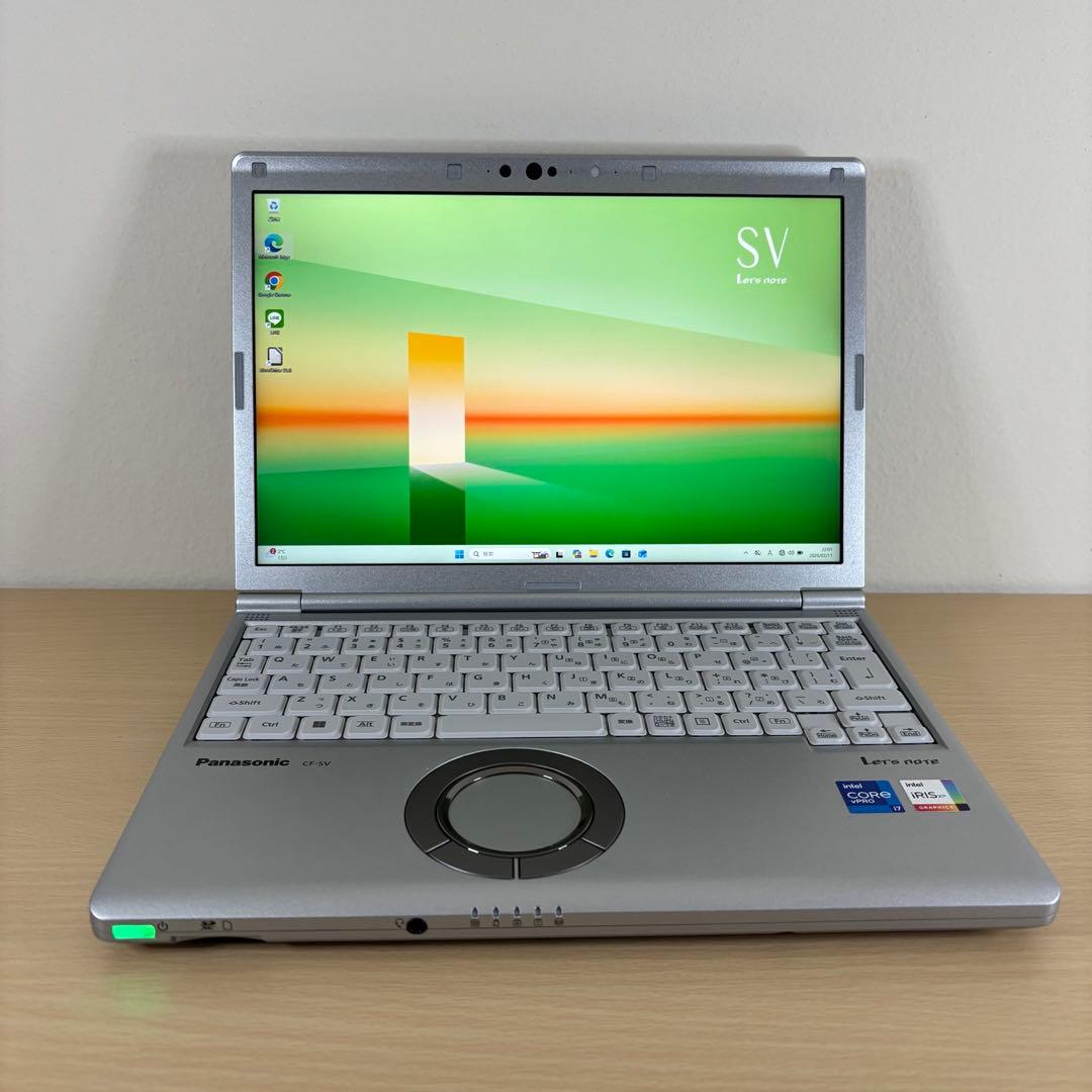 【軽量1kg】Let’s note SV1 i7 16GB SSD512GB