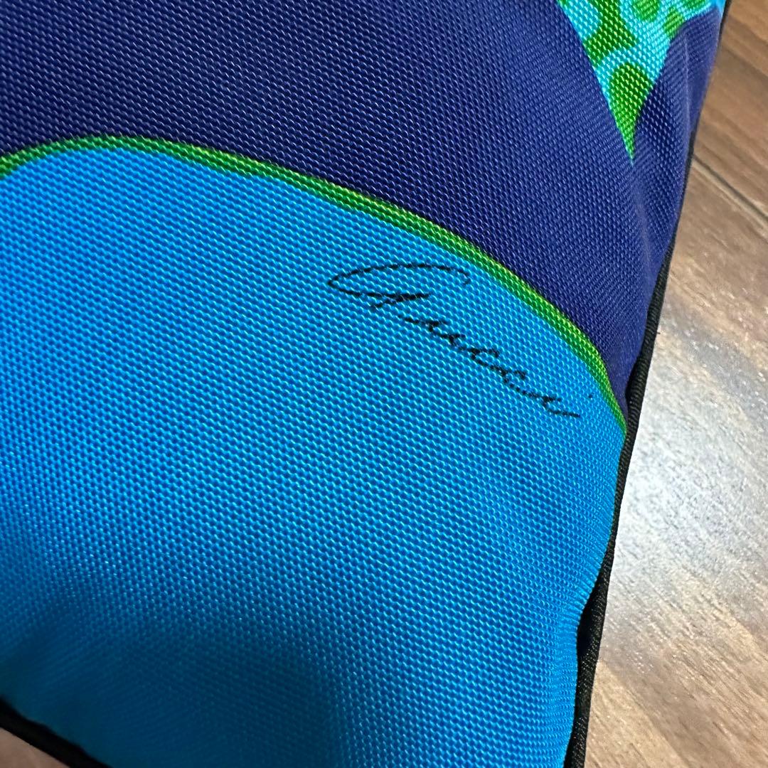 GUCCI グッチ クッション クッションカバー インテリア 小物 ブルー