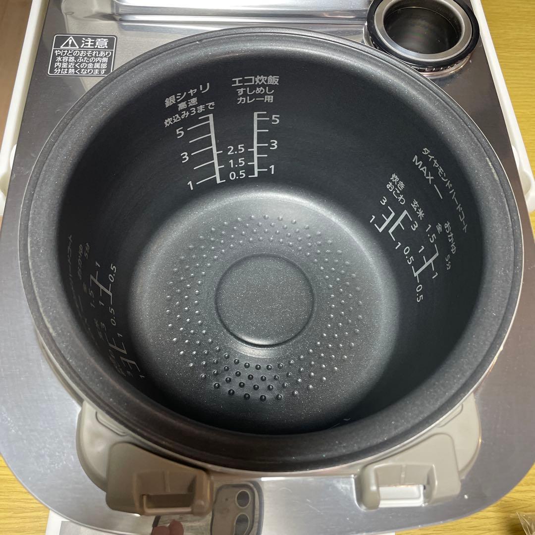【マロン】Panasonicスチーム IHジャー炊飯器　5.5合