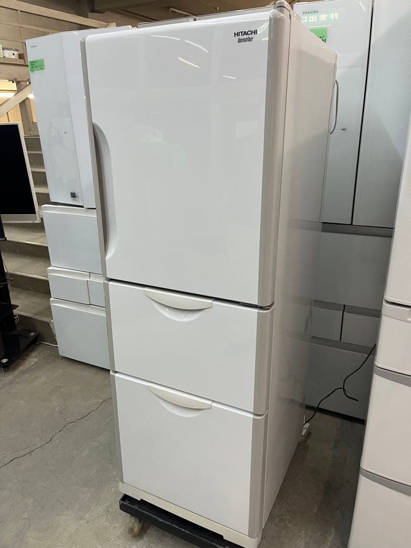 2012年式 265L 日立 3ドア冷蔵庫 R-27CS