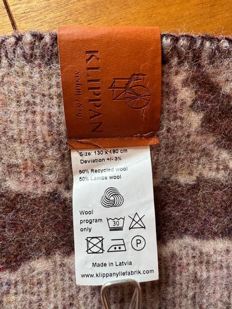 クリッパン✦美品ブランケット✦ブラウン