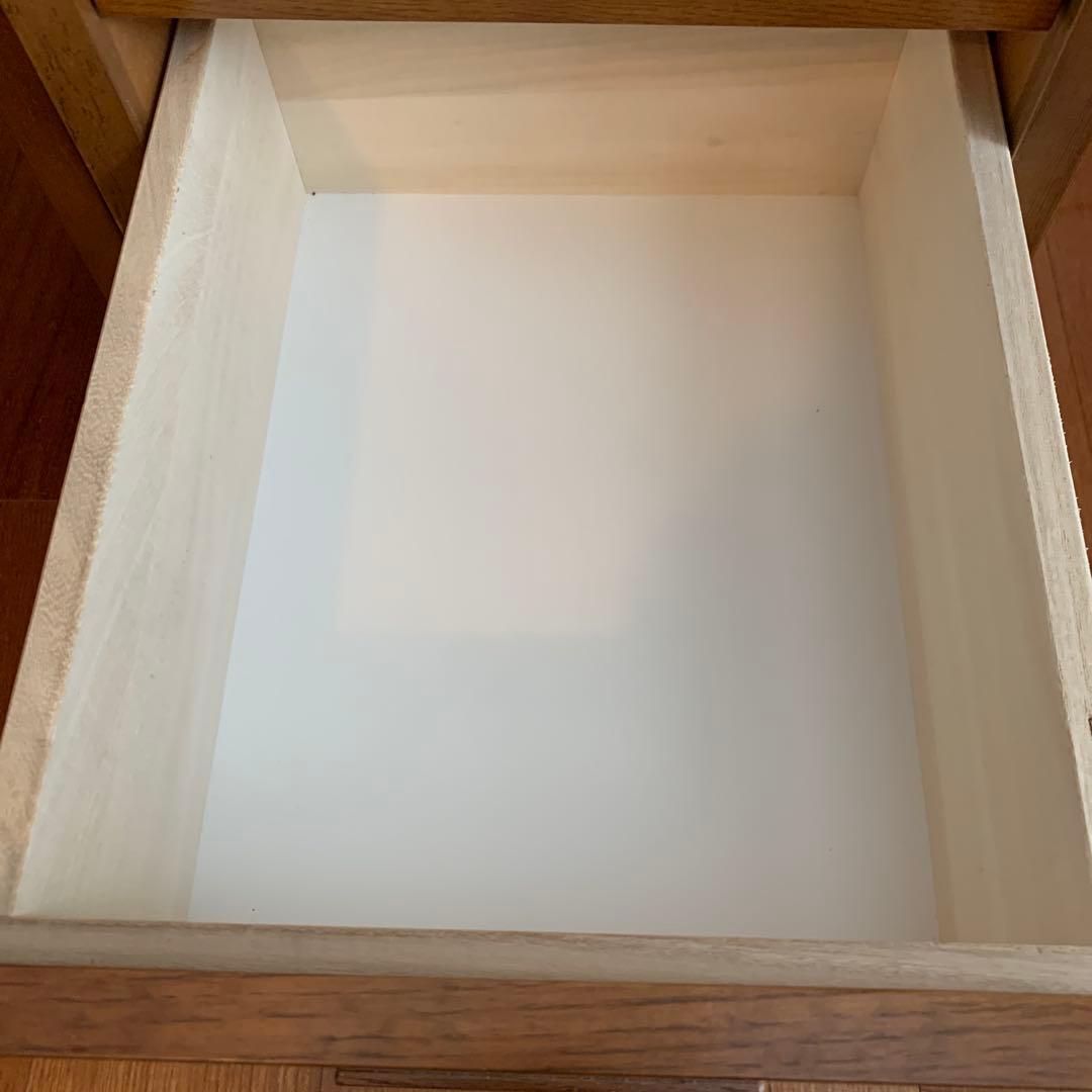 カリモク60 3段引き出し付きチェスト