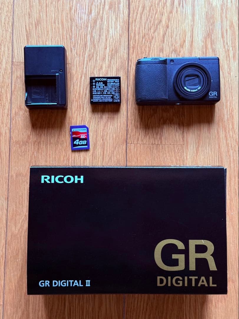 【動作確認済⭐︎美品】RICOH GR DIGITALⅡ （S数1998）