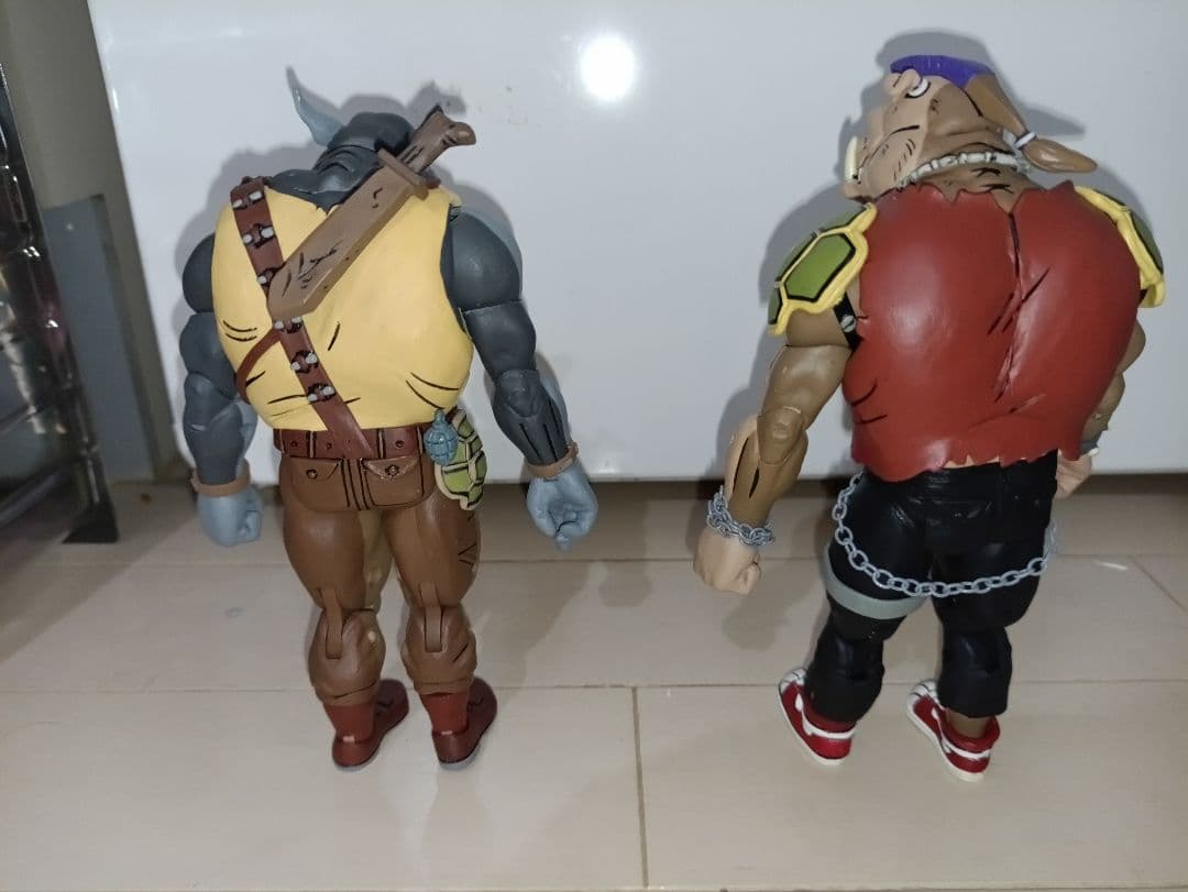 NECA ネカ タートルズ フィギュア ビーバップ&ロックステディ TMNT