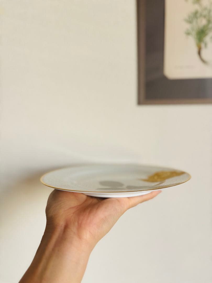 大倉陶園　金蝕バラ　ケーキ皿 4枚セット※naturei※