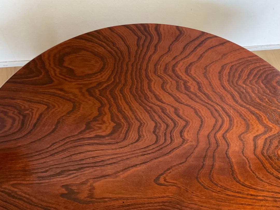 ちゃぶ台　丸ちゃぶ　折りたたみ　飾り台　古家具　古道具　径約75cm