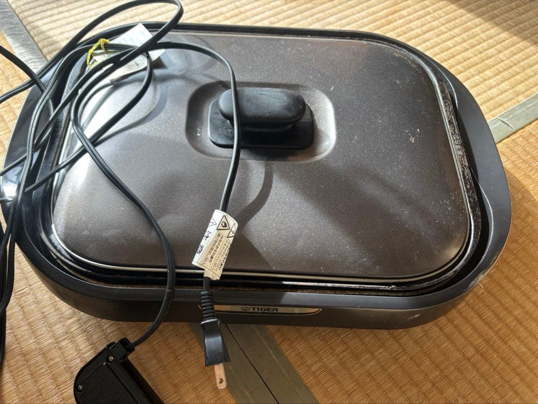 環境テクノ調理用石焼プレート『環健クックプレートα』タイガーホットプレート