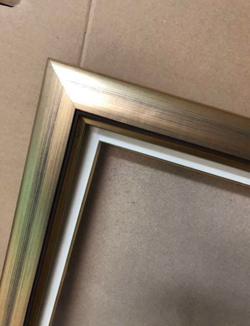 額縁 額 絵画 油絵 絵 F12 アンティーク ゴールド