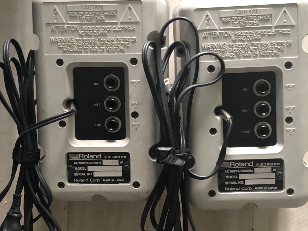 Roland MA-12Cスピーカー Micro Monitor 2台