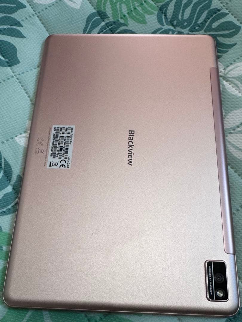 Blackview 10.1インチ タブレット ゴールド