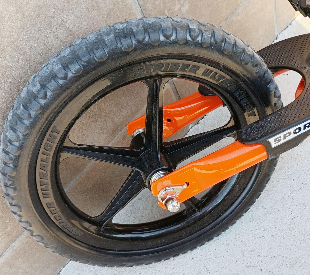 つかさ☆STRIDER バランスバイク オレンジ 12インチ