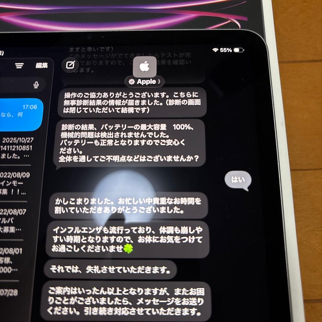 【バッテリー最大容量100％】iPad Pro 11インチ(第4世代)128GB