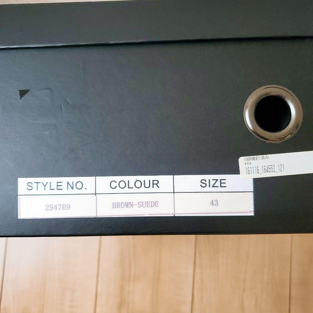 希少！JACKROSE×Luv maison スウェードサイドジップリングブーツ