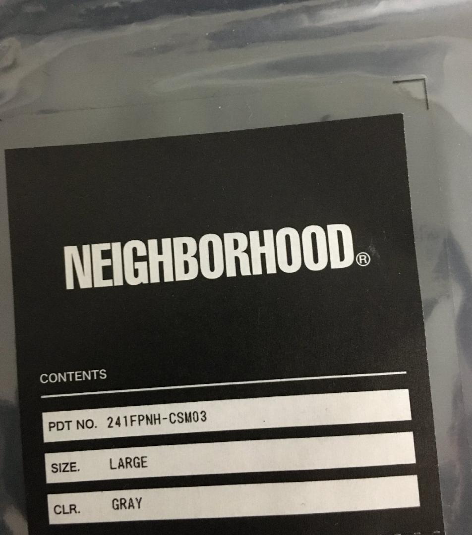 ネイバーフッド 24ss 新同タグ付き クラシック ロゴ スウェット