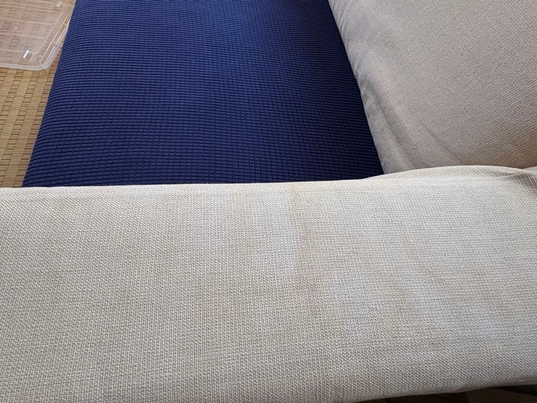 無印良品　ファブリックソファ　2.5シーター