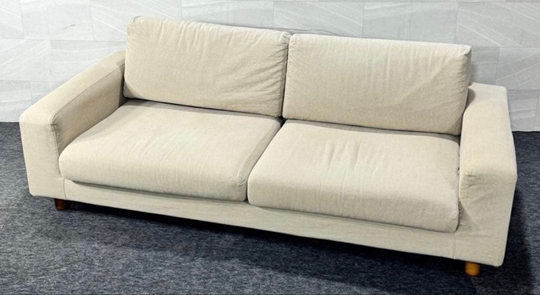 無印良品　ファブリックソファ　2.5シーター