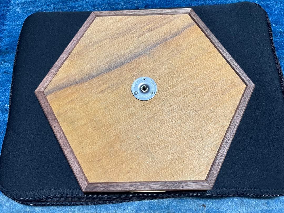 三脚用　サイドテーブル（ウォールナット）　ケース付き