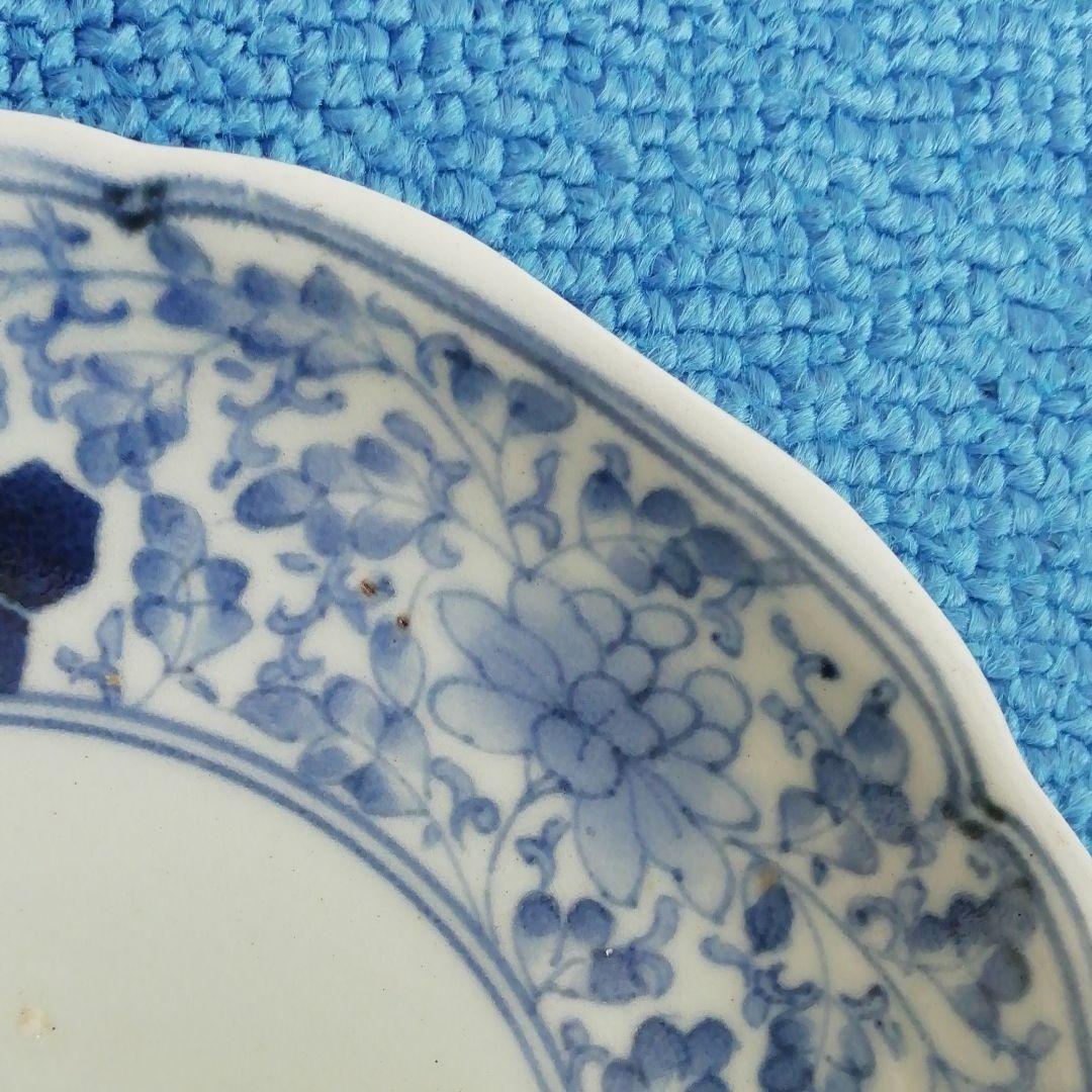 花唐草古伊万里皿