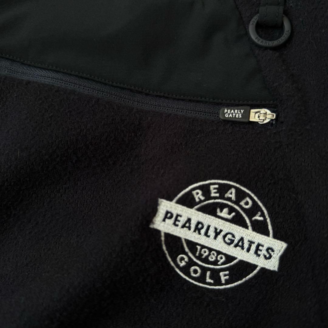 冬春　起毛　パーリーゲイツ　ジョガーパンツ　M〜L相当　紺　ネイビー　黒　4