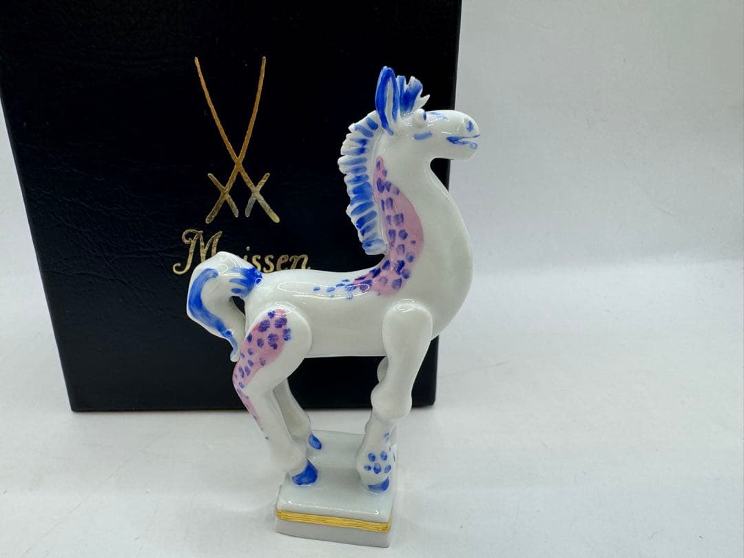 極美品 Meissen マイセン 干支シリーズ 午　うま 馬　フィギュリン