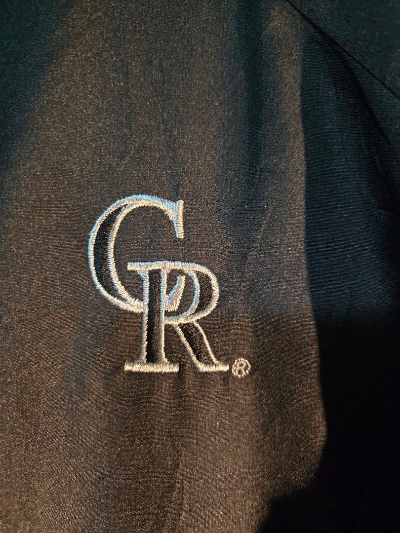 ​【希少】 00s Reebok コロラドロッキーズ ハーフジップ ウェア