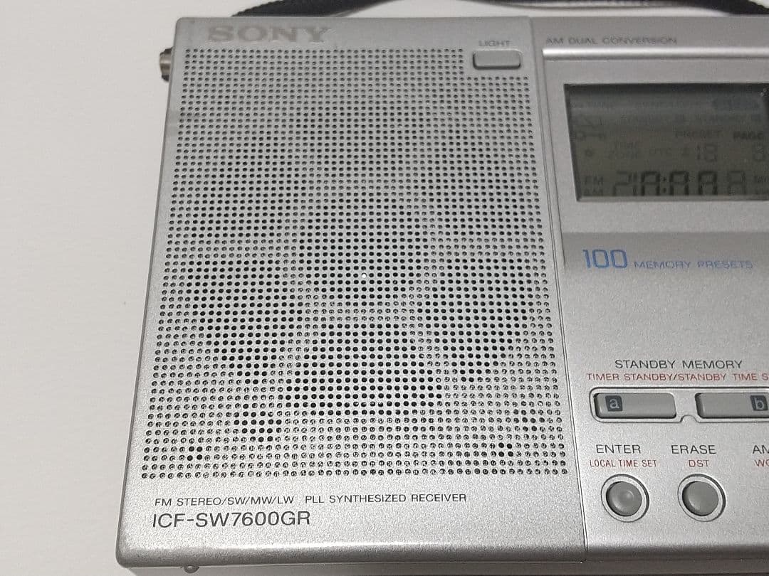 SONY ICF-SW7600GR AM/FMラジオ