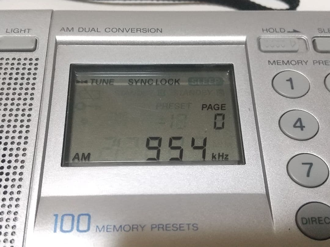 SONY ICF-SW7600GR AM/FMラジオ