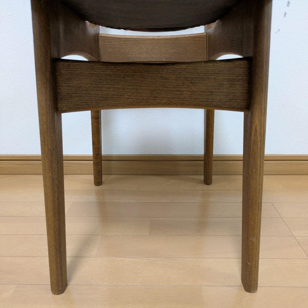 ダイニングチェア Pin Chair 鋲打ちレッドPin-RDレトロ北欧