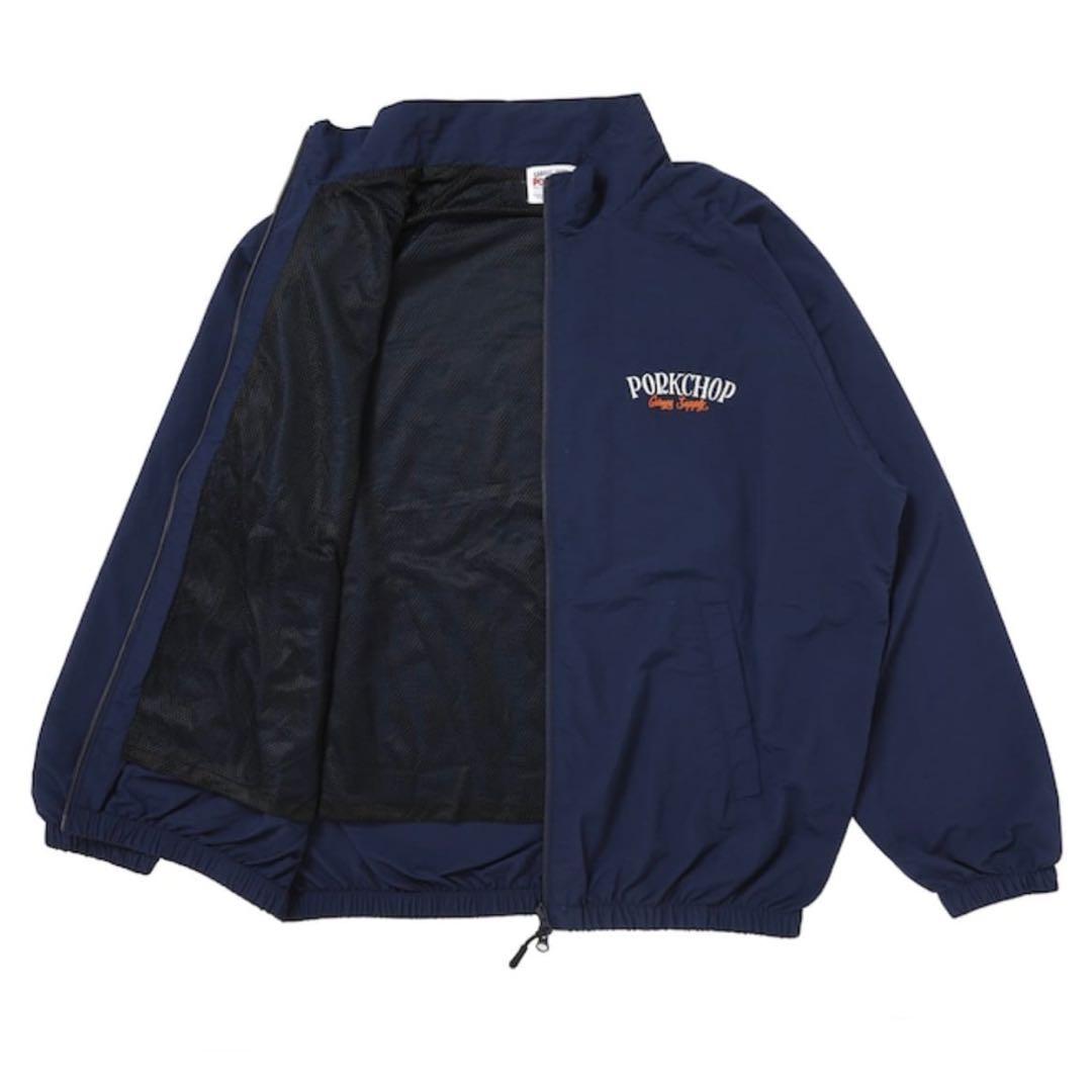 PORK CHOP PORK BACK NYLON JKT　NAVY XLサイズ