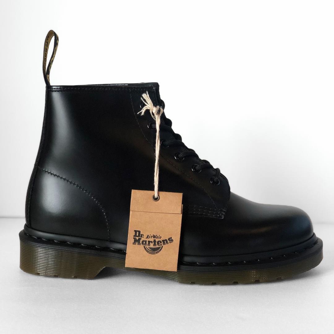 Dr.martens UK7 26cm 101 ブラック 美品 6ホール
