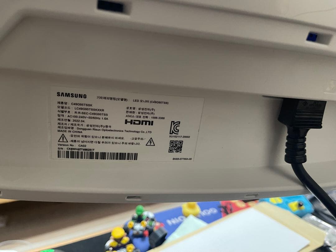 Samsung 49 インチ Odyssey G9 ゲーミング モニター