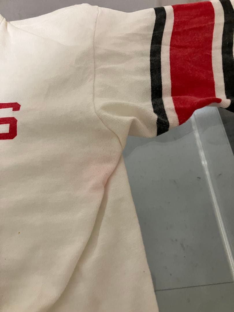 チャンピオン60s染み込みフットボールTシャツＬ